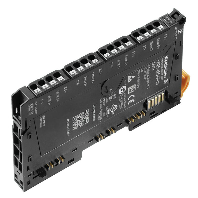 1315730000 Modulo UR20 4AO UI 16 DIAG Weidmuller 1315730000 Modulo UR20 4AO UI 16 DIAG Weidmuller