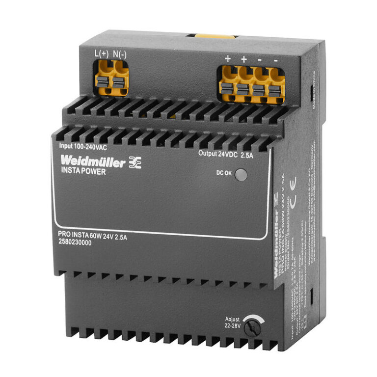2580230000 Fonte PRO INSTA 60W 24V 2 5A Weidmuller