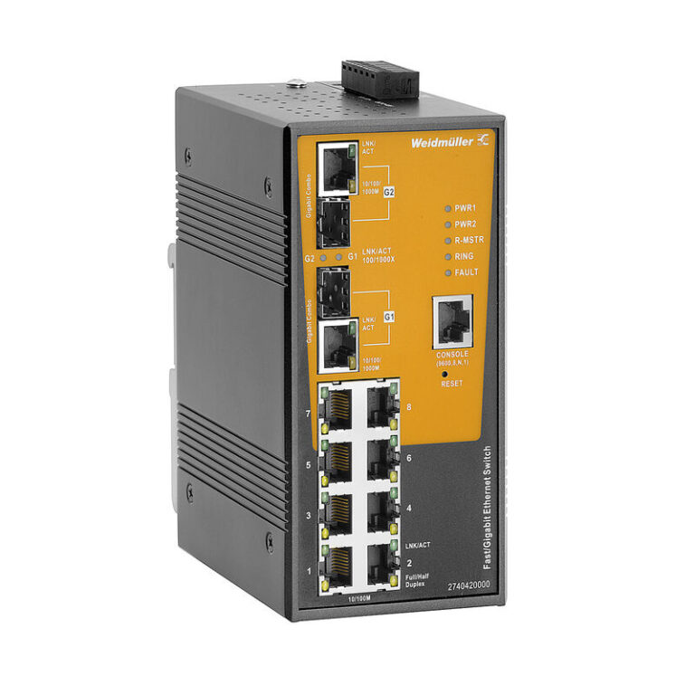 2740420000 Switch IE SW AL10M 8TX 2GC Weidmuller 2740420000 Switch IE SW AL10M 8TX 2GC Weidmuller